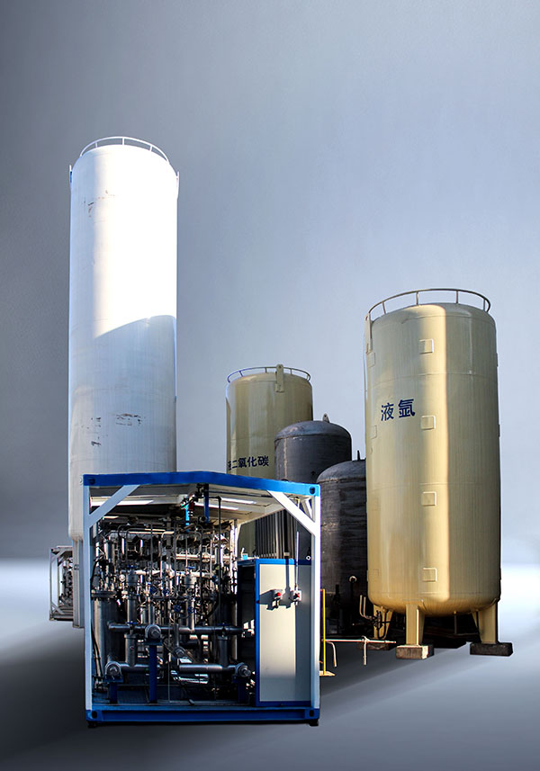 LO2 LN2 LAr Industrial Gas Storage Tank